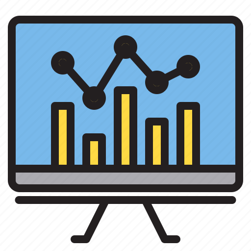 Graph, monitor, data, finance icon - Download on Iconfinder