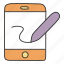 pen tablet, digitizer, graphic tablet, drawing tablet, digital artboard 