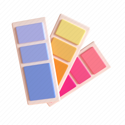 Palette, graphic design, design thinking, designer 3D illustration - Download on Iconfinder