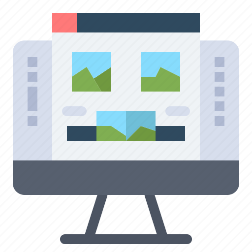 Computer, gallery, monitor, screen icon - Download on Iconfinder