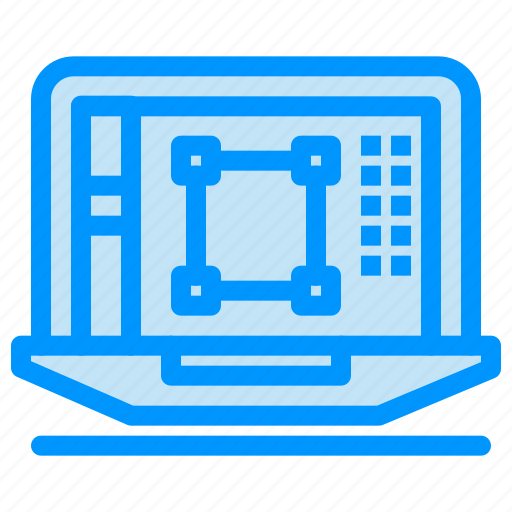 Decrease, designing, enhance, increase, laptop, tool icon - Download on Iconfinder