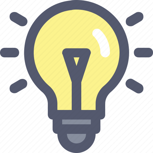 Bulb, creative, energy, idea, lamp, light, power icon - Download on Iconfinder