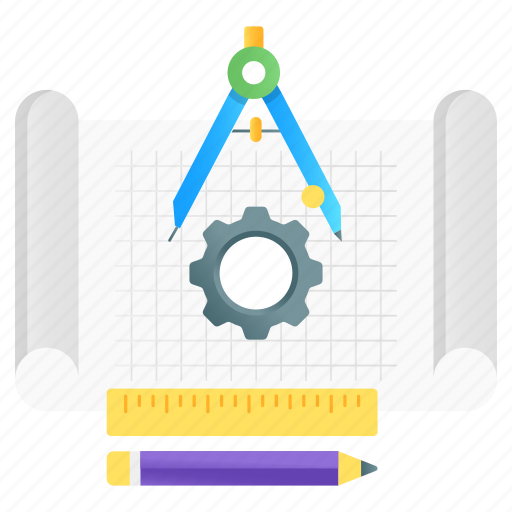 Prototyping, architecture, archetype, technical drawing, blueprint icon - Download on Iconfinder