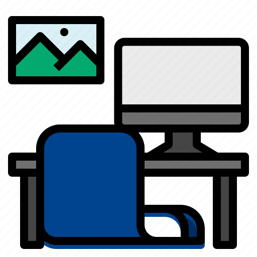 Computer, office, station, work icon - Download on Iconfinder