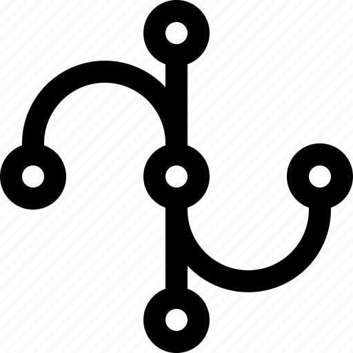 Bezier, curve, pen tool, draw, direction icon - Download on Iconfinder