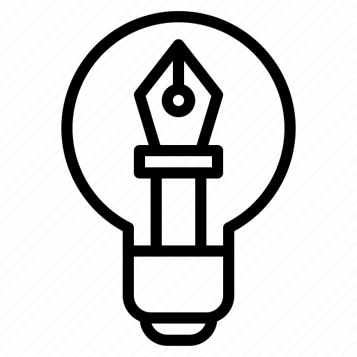 Bulb, design, idea icon - Download on Iconfinder