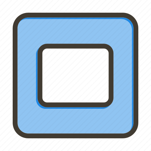 Round corner, shape, edit, square, pencil icon - Download on Iconfinder