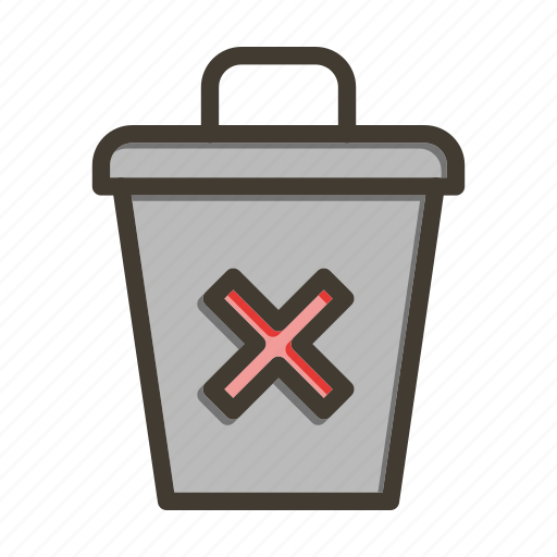 Delete, bin, garbage, trash, remove icon - Download on Iconfinder