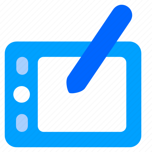 Pentab, pen, drawing, tablet, device icon - Download on Iconfinder