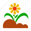 flower, grass, gardening, seed, floral, springtime, ecology, pot, sun flower 