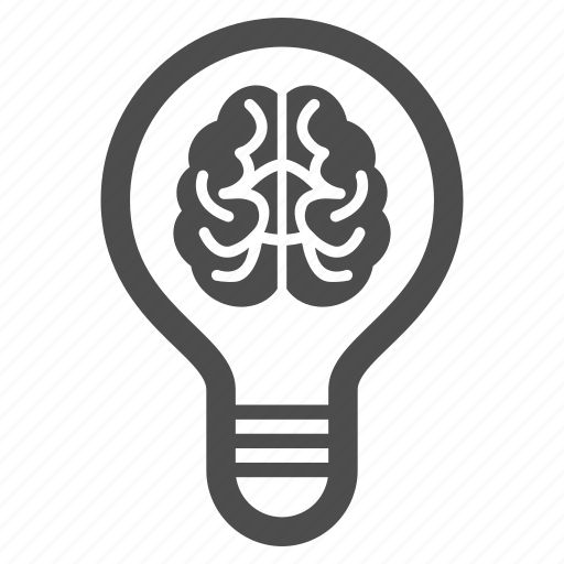 Brain, bulb, idea, memory, mind, smart, think icon - Download on Iconfinder