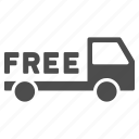 free delivery, gift, logistics, shipping car, transport, truck, warehouse vehicle 