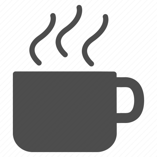 Coffee break, drink, java, pause, tea cup, vapor, hot glass icon - Download on Iconfinder