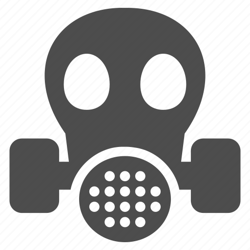 Filter, respirator, chemical, equipment, air safety, gas mask, health warning icon - Download on Iconfinder