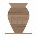 amphora, ancient, emoji, greece, jar