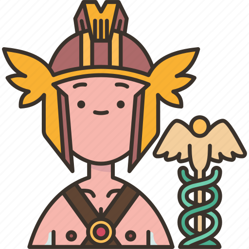 Hermes, talaria, caduceus, traveler, god icon - Download on Iconfinder