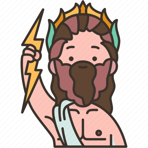 Zeus, thunder, ancient, greek, god icon - Download on Iconfinder