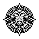 hyperboreans, greek, tattoo, symbol, mythology