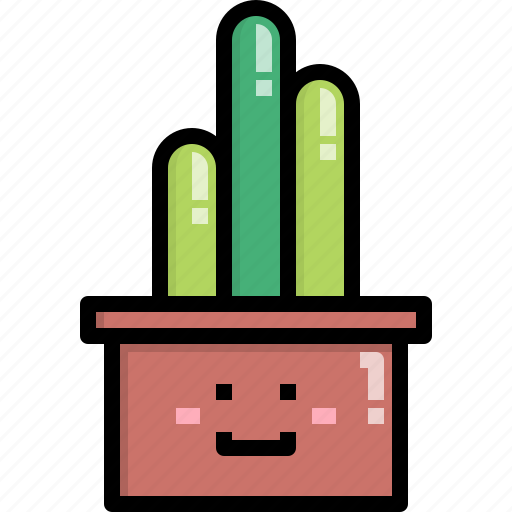 Cacti, cactus, cereus, desert, nature, pot, summer icon - Download on Iconfinder