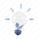bulb, leaf, eco, light, lamp, energy