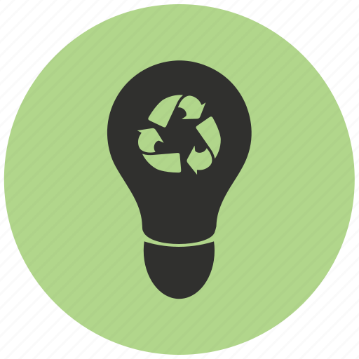 Alternative energy, energy, green, kll lamp, lamp, recycle, recycling icon - Download on Iconfinder
