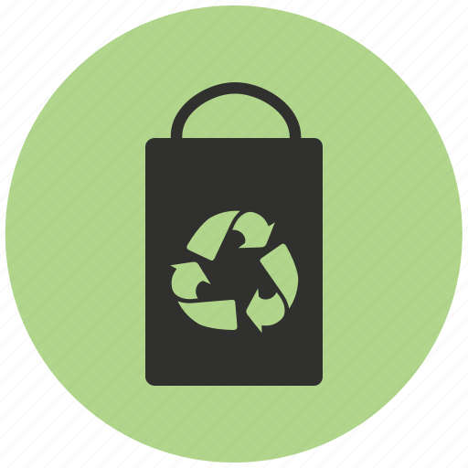 Alternative energy, bag, energy, green, paper bag, recycle, recycling icon - Download on Iconfinder