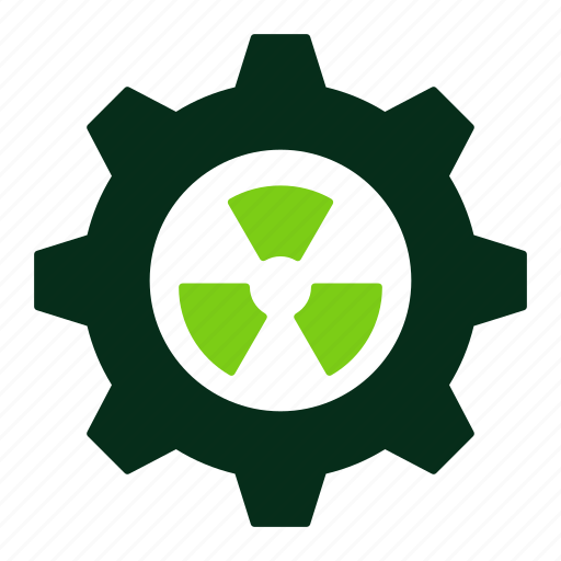 Cog, nuclear energy, radiations, settings, radioactive, gear icon - Download on Iconfinder