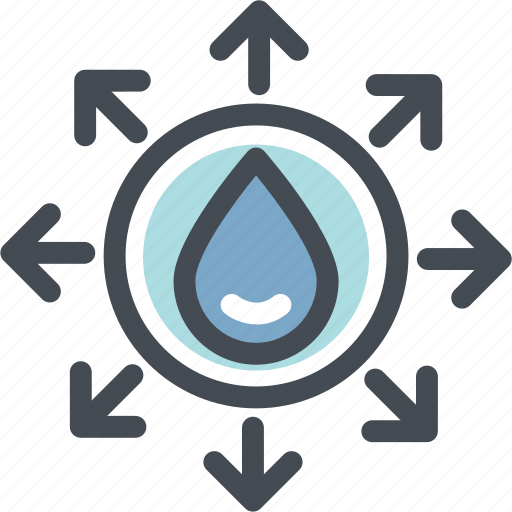 Eco, ecology, energy, expand water source, green, watershed icon - Download on Iconfinder