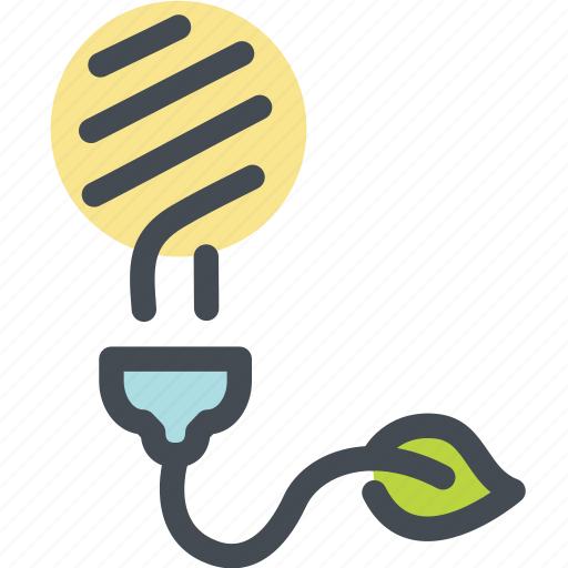 Ecology, electricity, energy, fluorescent light bulb, green energy, renewable, sustainability icon - Download on Iconfinder