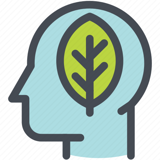 Eco, ecology, environment, environmental conservation, green, green brain, thinking icon - Download on Iconfinder