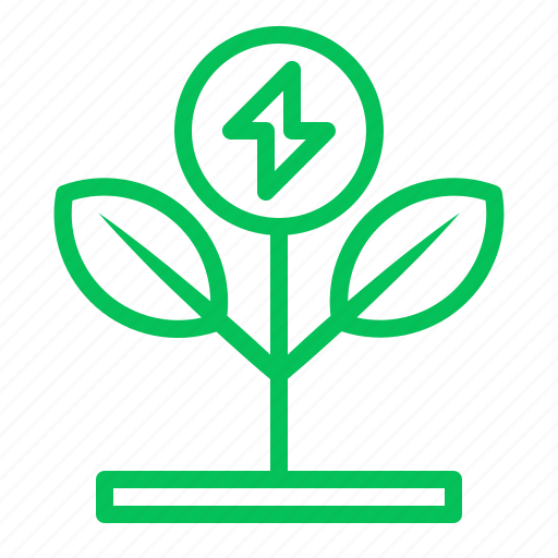 Ecology, energy, green, grow, invest, plant, power icon - Download on Iconfinder