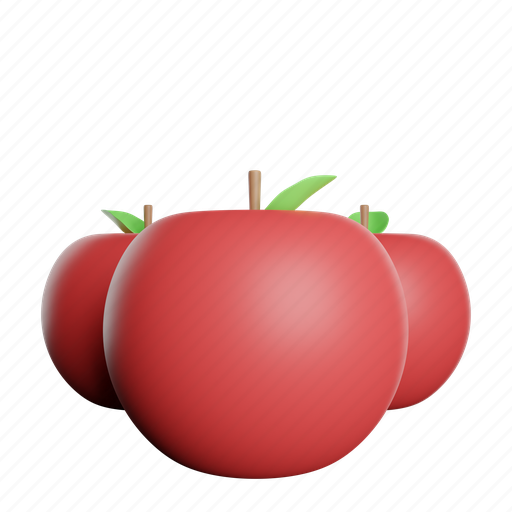 Fruit, healthy, diet, sweet, food, vegetable 3D illustration - Download on Iconfinder