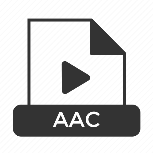 Aac, file, format, media icon - Download on Iconfinder