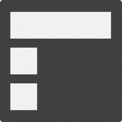 Full, grid, header, left, sidebar icon - Download on Iconfinder