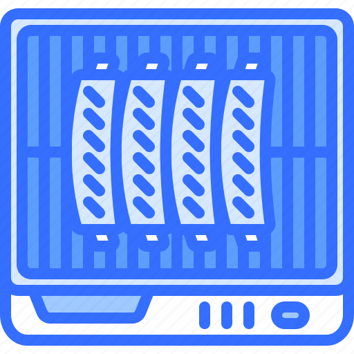 Grill, ribs, bbq, barbecue, cooking, food icon - Download on Iconfinder