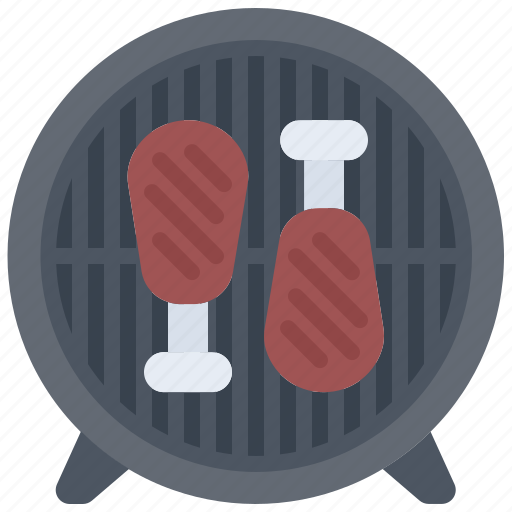 Grill, chicken, leg, bbq, barbecue, cooking, food icon - Download on Iconfinder