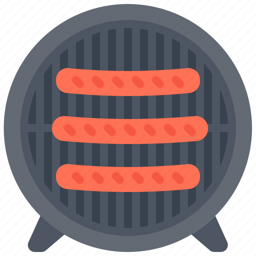 Grill, sausage, bbq, barbecue, cooking, food icon - Download on Iconfinder