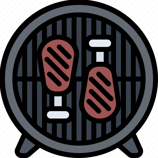 Grill, chicken, leg, bbq, barbecue, cooking, food icon - Download on Iconfinder