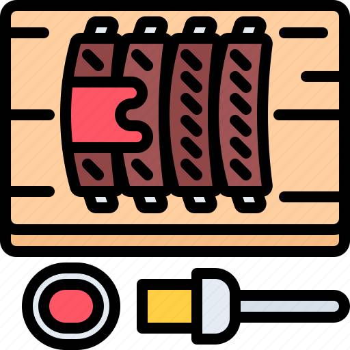 Brush, sauce, ribs, bbq, barbecue, cooking, food icon - Download on Iconfinder