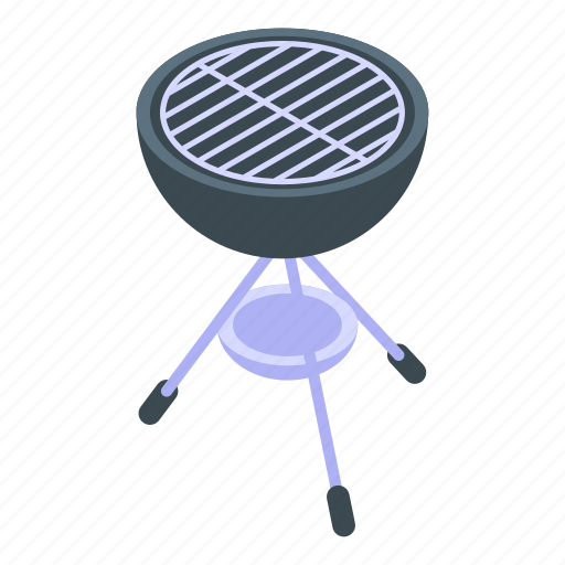 Party, grill, isometric, bbq icon - Download on Iconfinder
