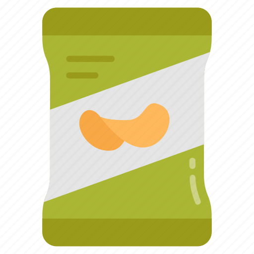 Snacks, chips, light, meal, appetizers, packet, food icon - Download on Iconfinder