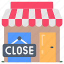 store, closed, mart, shop, close, time, shuttered, locked