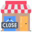 store, closed, mart, shop, close, time, shuttered, locked 