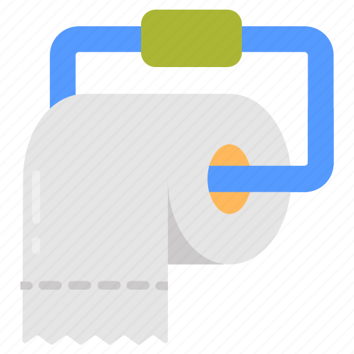 Toilet, paper, tissue, roll, bathroom, hygiene, sanitary icon - Download on Iconfinder