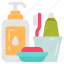 toiletries, toilet, articles, cosmetics, hygiene, items, care, products 
