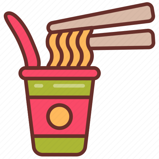 Noodles, cooked, chow, mein, lo, egg icon - Download on Iconfinder