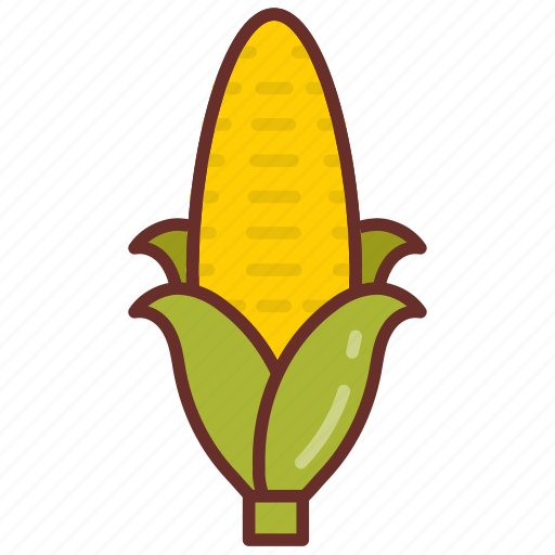 Corn, maize, raw, sweet, healthy, food, spicy icon - Download on Iconfinder