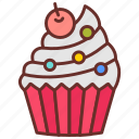 cupcake, cake, kids, favorite, candy, bakery, item, food, baking