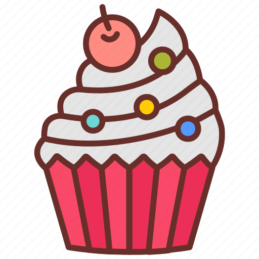 Cupcake, cake, kids, favorite, candy, bakery, item icon - Download on Iconfinder