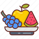 fruits, salad, healthy, food, fruit